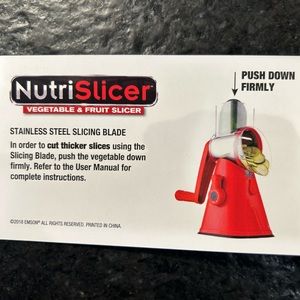 Nutri Slicer ( Never Used )